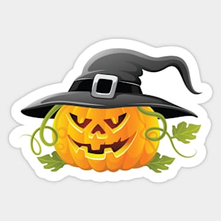 Pumpkin Boo Sticker